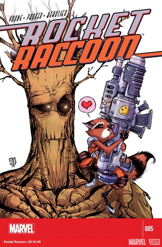 Cover of Rocket Raccoon (2014) - #5