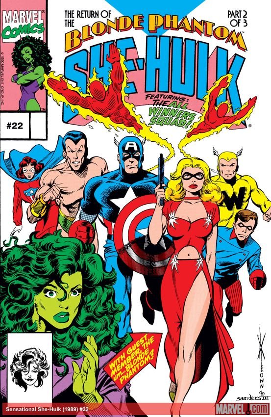 Cover of Sensational She-Hulk (1989) - #22