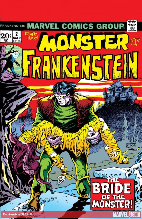 Cover of Frankenstein (1973) - #2
