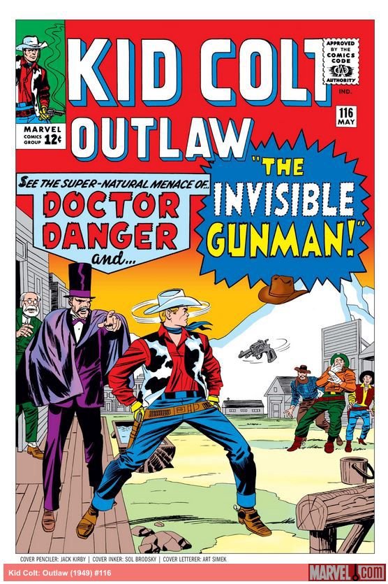 Cover of Kid Colt: Outlaw (1949) - #116