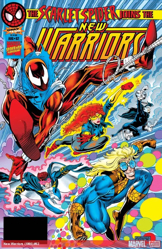 Cover of New Warriors (1990) - #62
