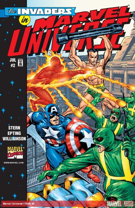 Cover of Marvel Universe (1998) - #2