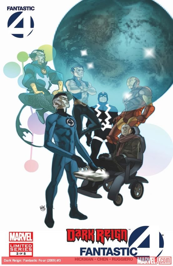 Cover of Dark Reign: Fantastic Four (2009) - #3