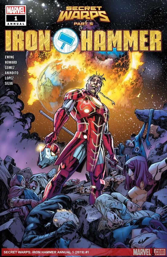 Cover of Secret Warps: Iron Hammer Annual (2019) - #1