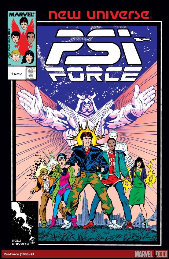 Cover of Psi-Force (1986) - #1