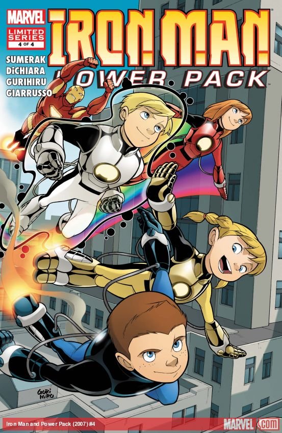 Cover of Iron Man And Power Pack (2007) - #4