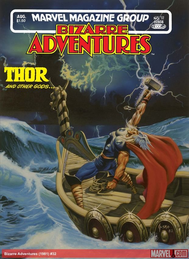 Cover of Bizarre Adventures (1981) - #32