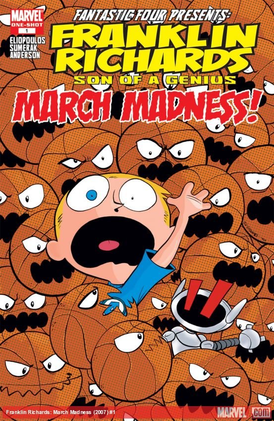 Cover of Franklin Richards: March Madness (2007) - #1
