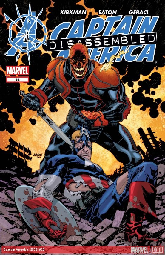 Cover of Captain America (2002) - #32