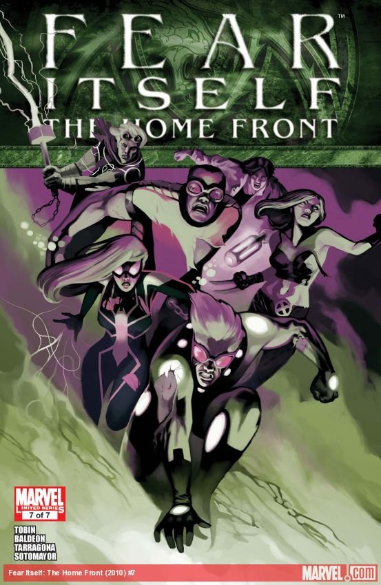 Cover of Fear Itself: The Home Front (2011) - #7