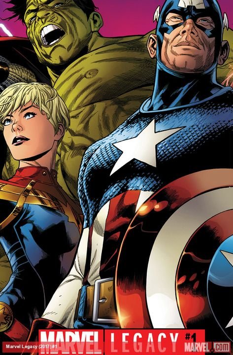Cover of Marvel Legacy (2017) - #1