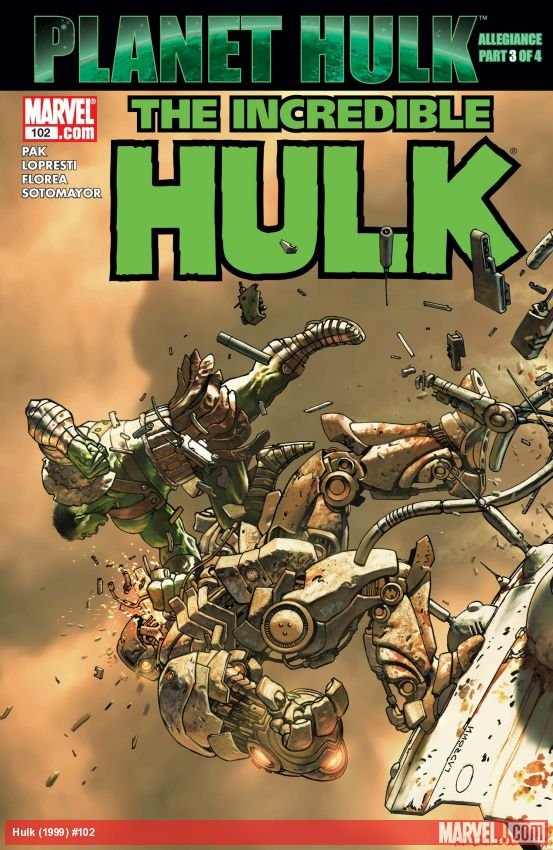 Cover of Hulk (1999) - #102
