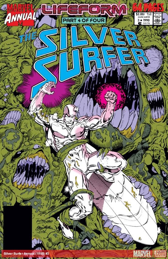 Cover of Silver Surfer Annual (1988) - #3