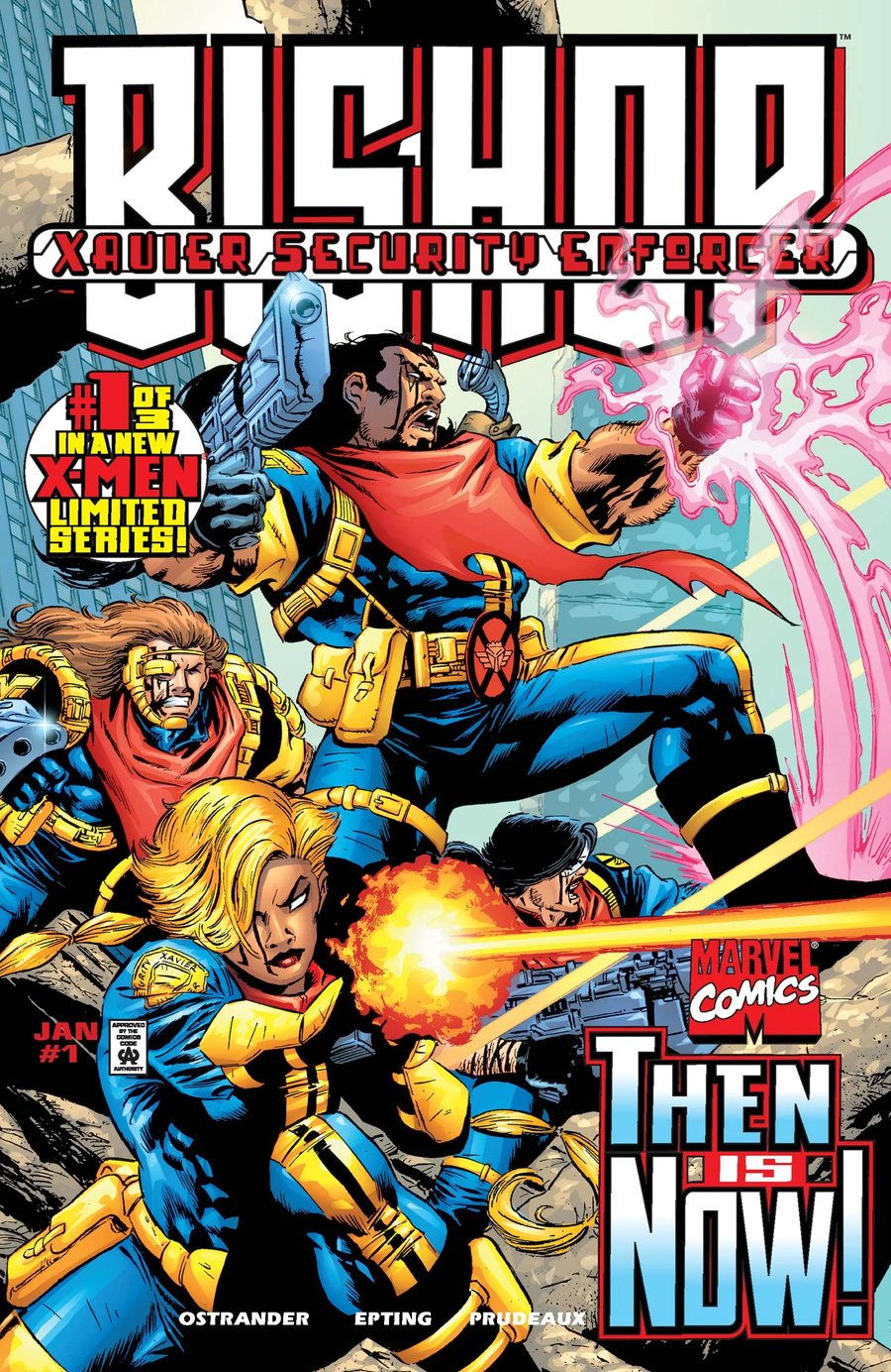 Cover of Bishop Xavier Security Enforcer (1998) - #1