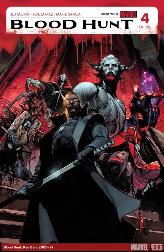 Cover of Blood Hunt: Red Band (2024) - #4