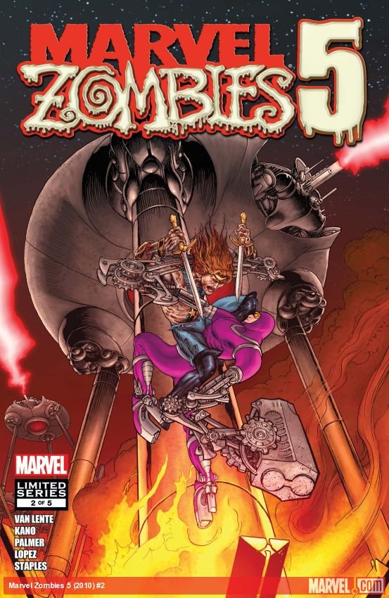 Cover of Marvel Zombies 5 (2010) - #2