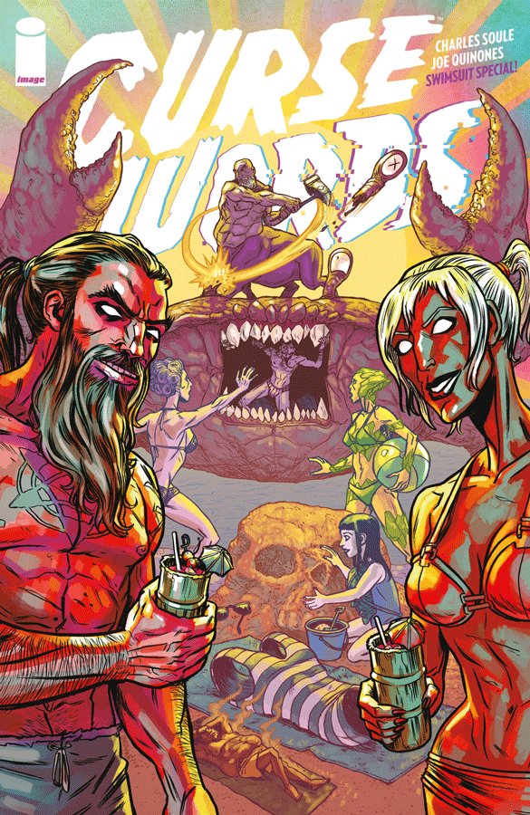 Cover of Curse Words Summer Swimsuit Special (2018) - #1