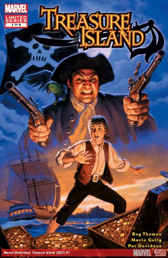 Cover of Marvel Illustrated: Treasure Island (2007) - #1
