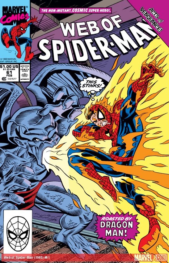 Cover of Web Of Spider-Man (1985) - #61