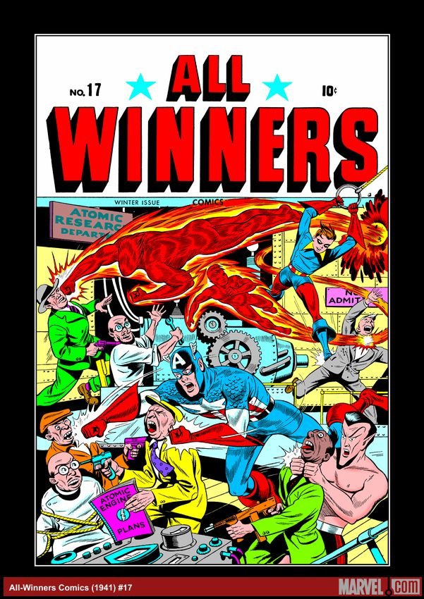 Cover of All-Winners Comics (1941) - #17