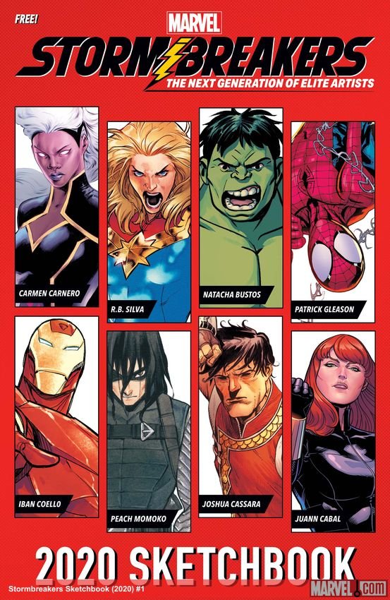 Cover of Stormbreakers Sketchbook (2020) - #1