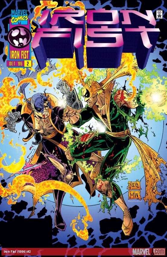 Cover of Iron Fist (1996) - #2