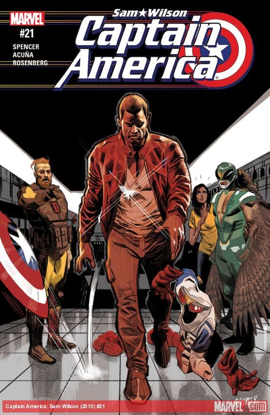 Cover of Captain America: Sam Wilson (2015) - #21