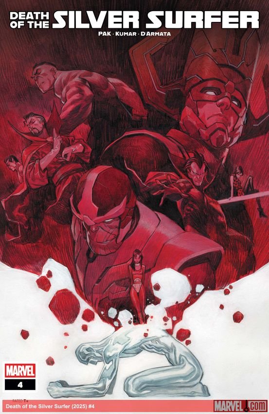 Cover of Death Of The Silver Surfer (2025) - #4