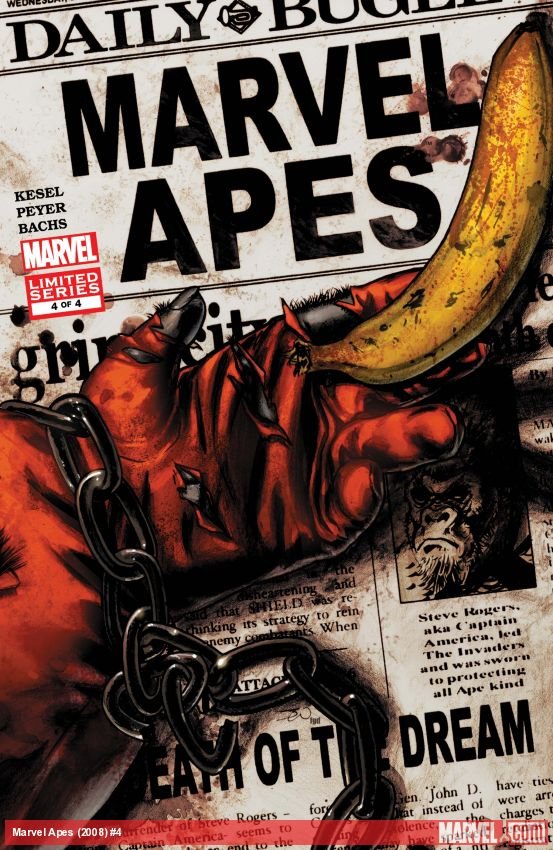 Cover of Marvel Apes (2008) - #4
