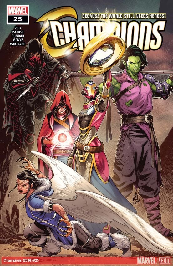 Cover of Champions (2016) - #25