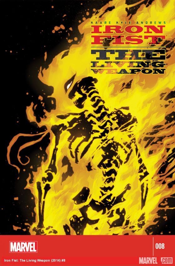 Cover of Iron Fist: The Living Weapon (2014) - #8