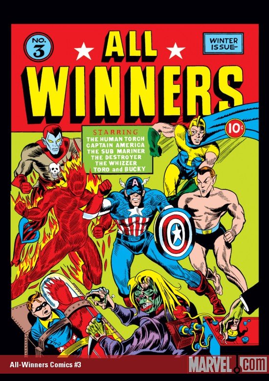 Cover of All-Winners Comics (1941) - #3
