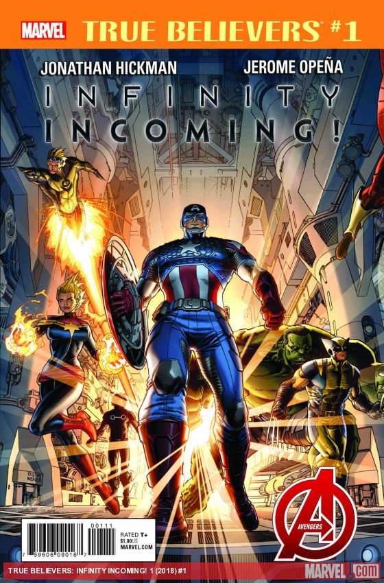 Cover of True Believers: Infinity Incoming! (2018) - #1