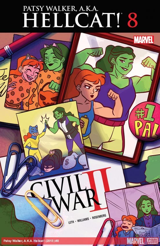 Cover of Patsy Walker, A.k.a. Hellcat! (2015) - #8