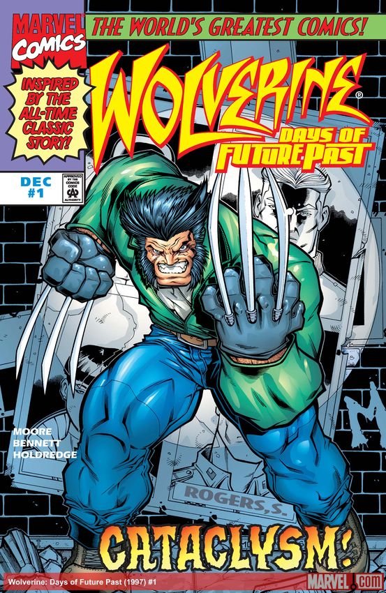 Cover of Wolverine: Days Of Future Past (1997) - #1
