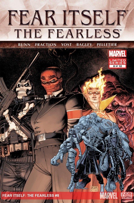 Cover of Fear Itself: The Fearless (2011) - #8