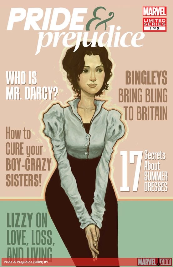 Cover of Pride & Prejudice (2009) - #1