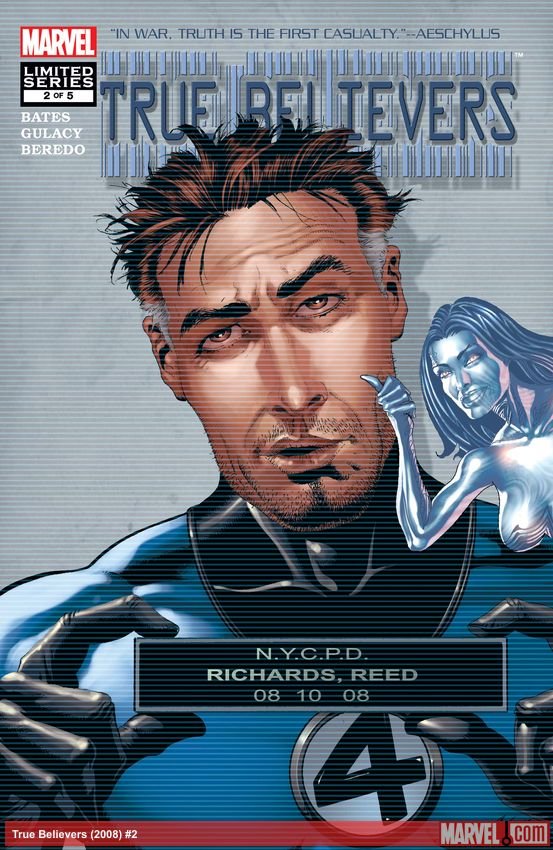 Cover of True Believers (2008) - #2