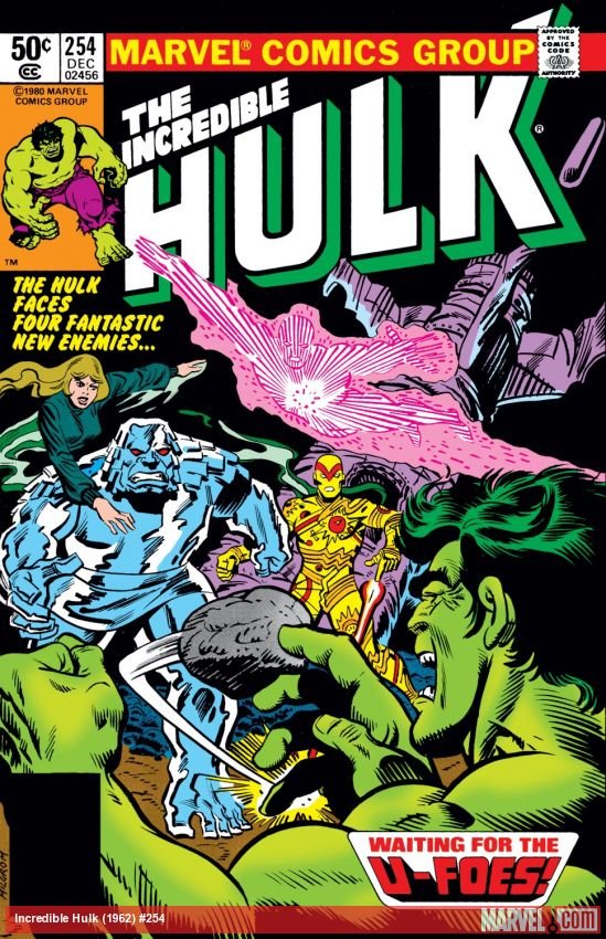 Cover of Incredible Hulk (1962) - #254