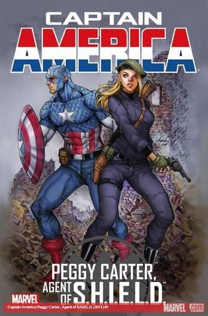 Cover of Captain America: Peggy Carter, Agent Of S.h.i.e.l.d. (2014) - #1