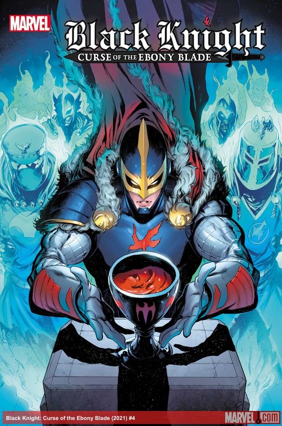 Cover of Black Knight: Curse Of The Ebony Blade (2021) - #4