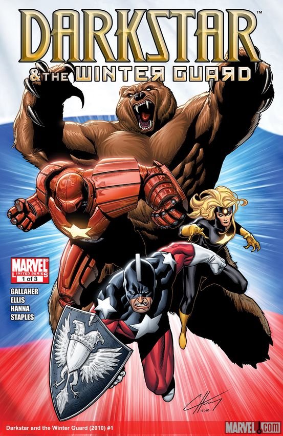 Cover of Darkstar And The Winter Guard (2010) - #1