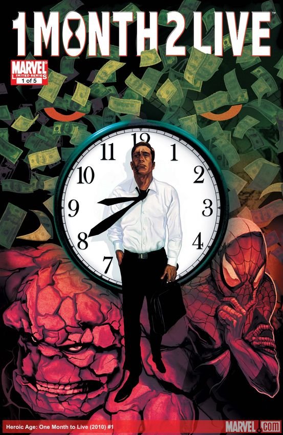 Cover of Heroic Age: One Month To Live (2010) - #1