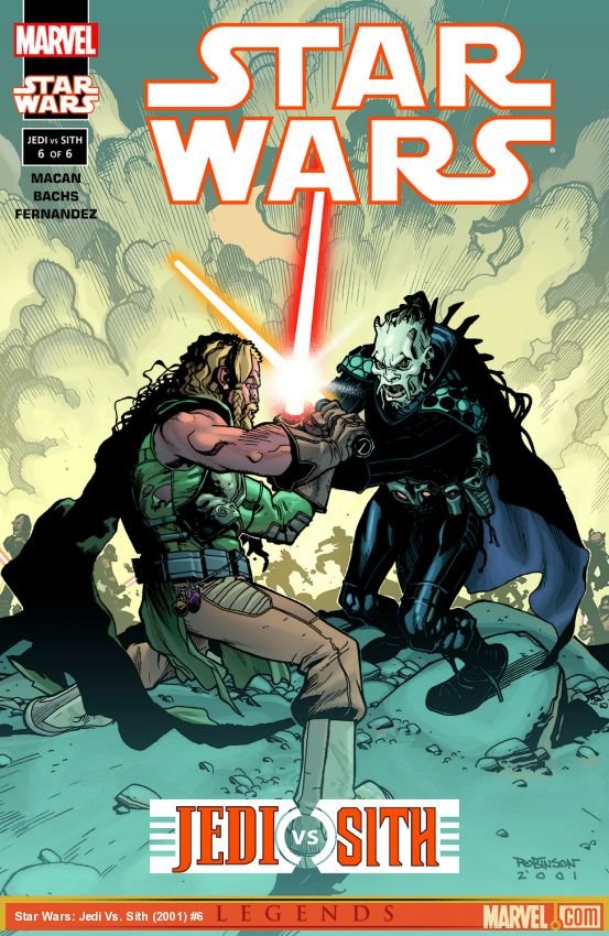 Cover of Star Wars: Jedi Vs. Sith (2001) - #6