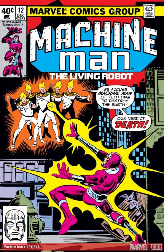 Cover of Machine Man (1978) - #12