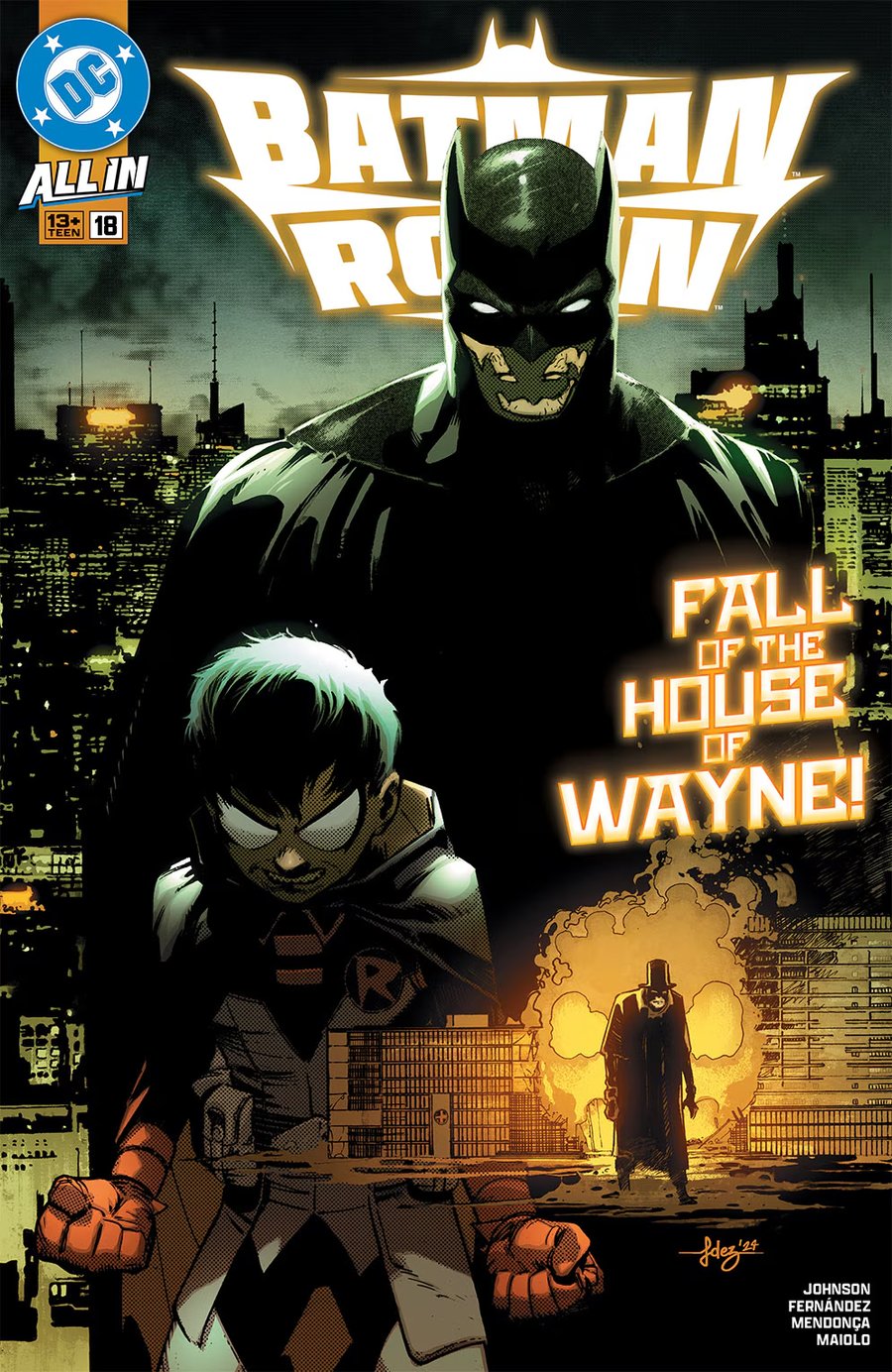 Cover of Batman and Robin (2023) - #18