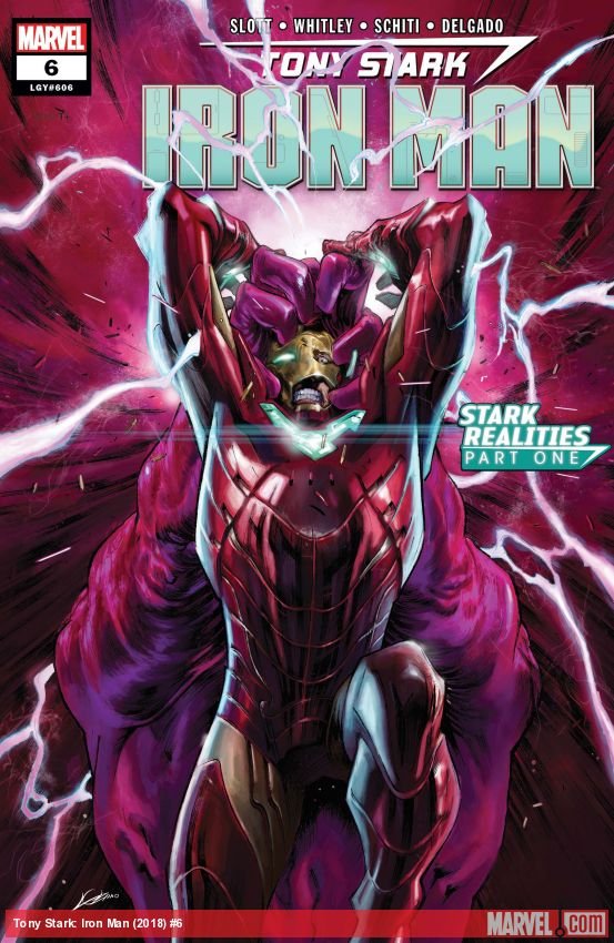 Cover of Tony Stark: Iron Man (2018) - #6
