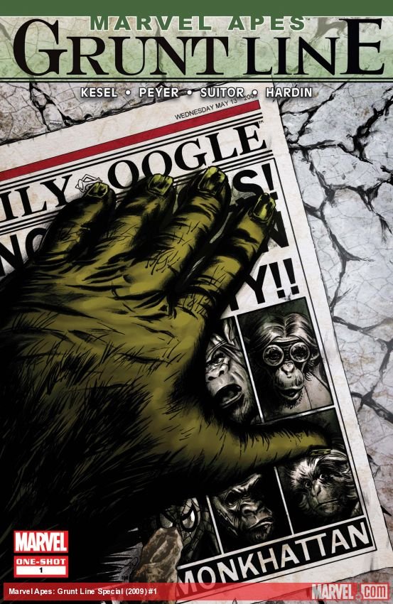 Cover of Marvel Apes: Grunt Line Special (2009) - #1
