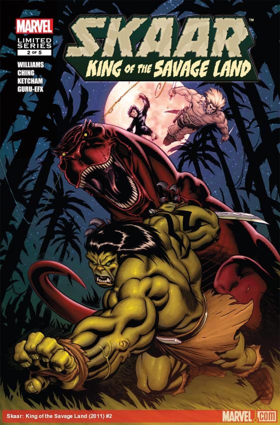 Cover of Skaar: King of the Savage Land (2011) - #2