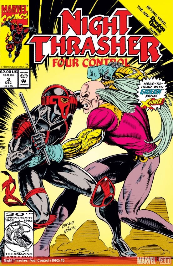Cover of Night Thrasher: Four Control (1992) - #3